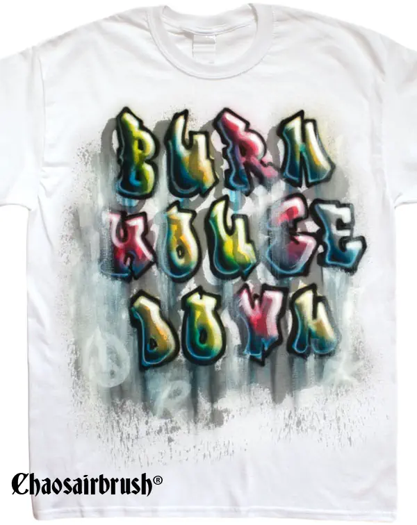 Burn House Down Street Style T Shirt