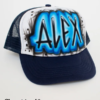 Coole Cap Blau Schwarz Scratch!