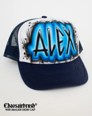 Coole Cap Blau Schwarz Scratch!