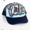 Coole Cap Blau mit Glitzer und Namen