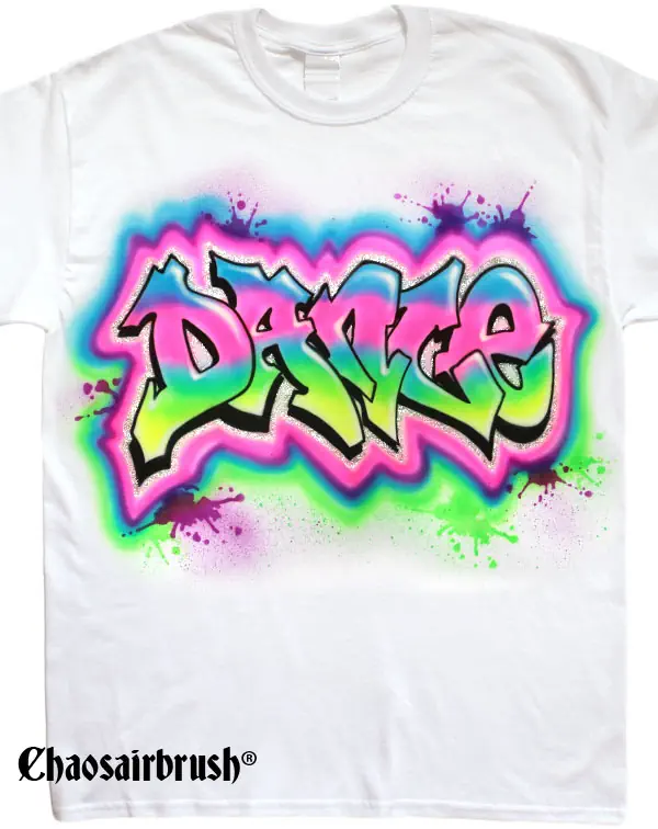 Dance Girl Graffiti T-Shirt