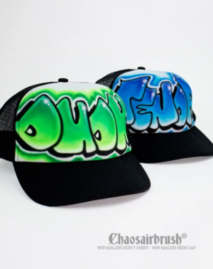 Hip Hop Graffiti Cap schwarz