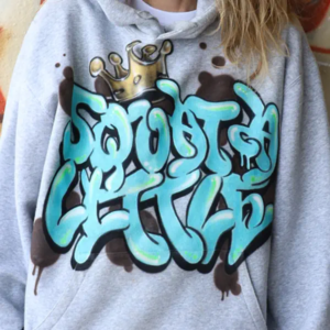 Chaosairbrush Coole Hoodies für dich bemalt mit Namen oder Wort