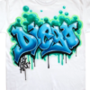 Old School Style Graffiti Bubbles T-Shirt